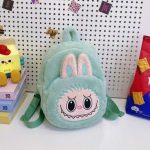 Plush Cartoon LaBUBU Big-Head Kids' Backpack - Image 6