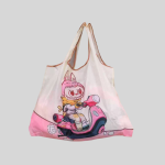 cartoon Labubu foldable eco-friendly shopping bag - Image 2