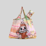 cartoon Labubu foldable eco-friendly shopping bag - Image 7