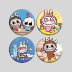 LABUBU Badge Peripherals -  Schoolbag Decoration Badge Pendant - Image 4