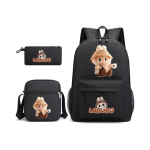 Labubu peripheral Casual Cartoon printed  Backpack - Image 12