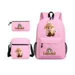Labubu peripheral Casual Cartoon printed  Backpack - Image 3