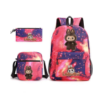 Labubu peripheral Casual Cartoon printed  Backpack - Image 4
